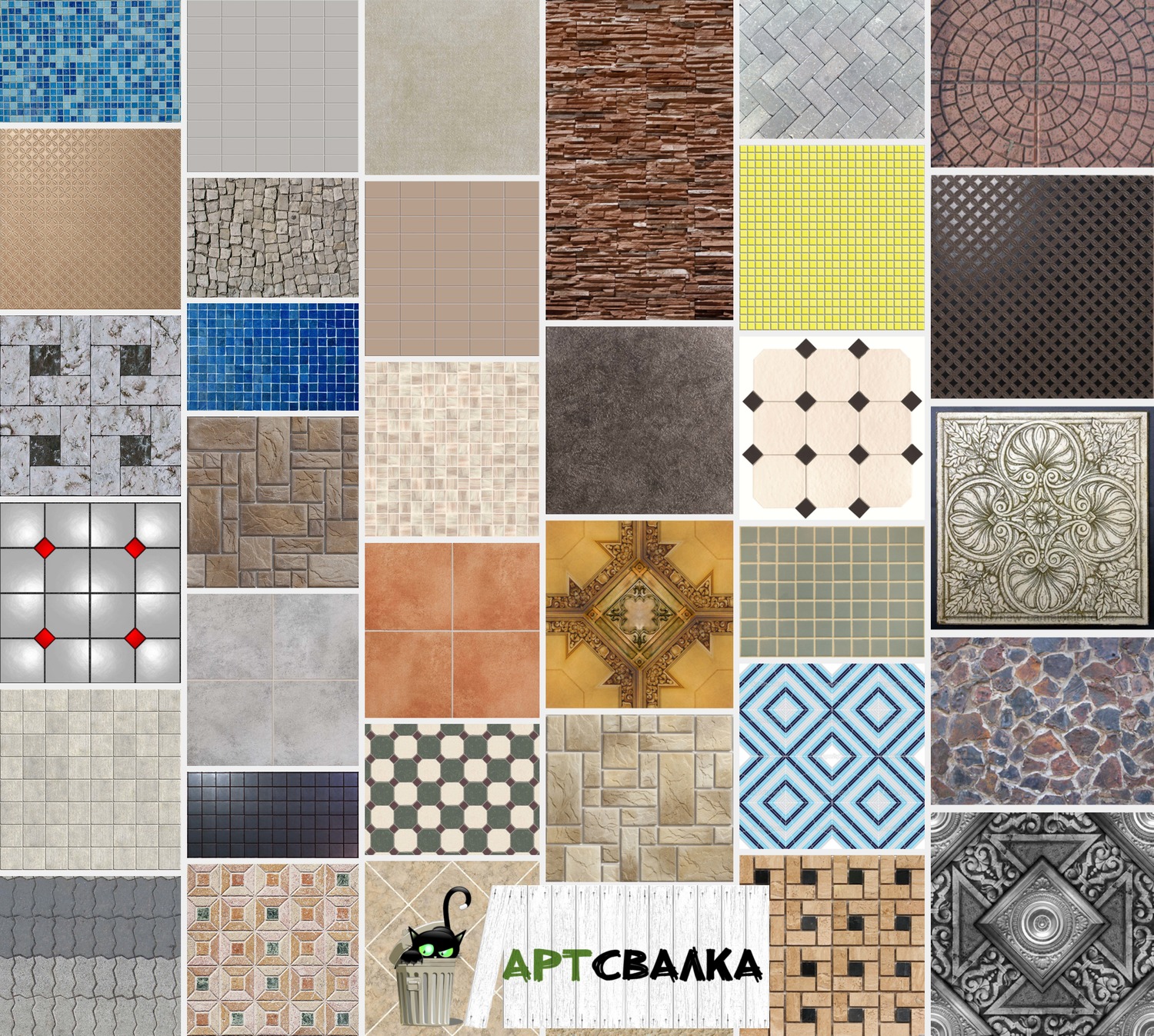 Текстура плитки | Tile texture